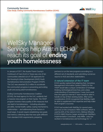 Austin Echo Case Study: Youth Homelessness Demonstration Program (YHDP)